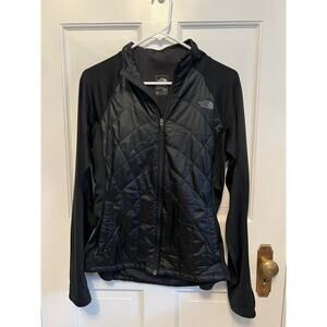 The North Face Women's Flash Dry Black Lightweight Zip Up Jacket Size M